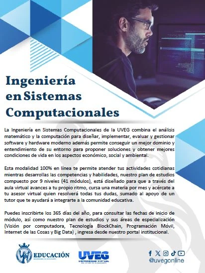 Estudia Ingenieria en Sistemas Computacionales